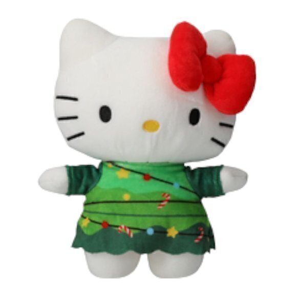 Hello Kitty Christmas Holiday Plush Doll Kawaii Toy 2024 Sanrio New with Tag - Picture 3 of 3